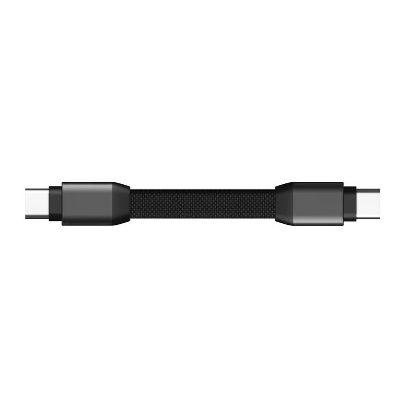 Rolling Square inCharge Mini USB-C to USB-C Cable - Black
