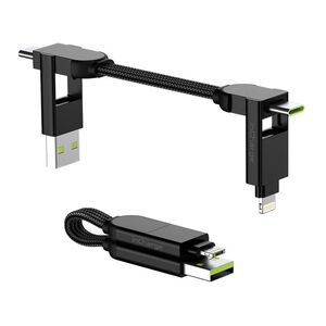 Rolling Square inCharge X Universal Charging Cable - Lava Black