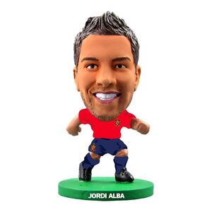 Soccerstarz Spain Jordi Alba Home Kit Collectible 2-Inch Figure