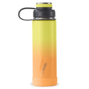 Ecovessel Summer Sun Boulder Water Bottle 591ml Orange