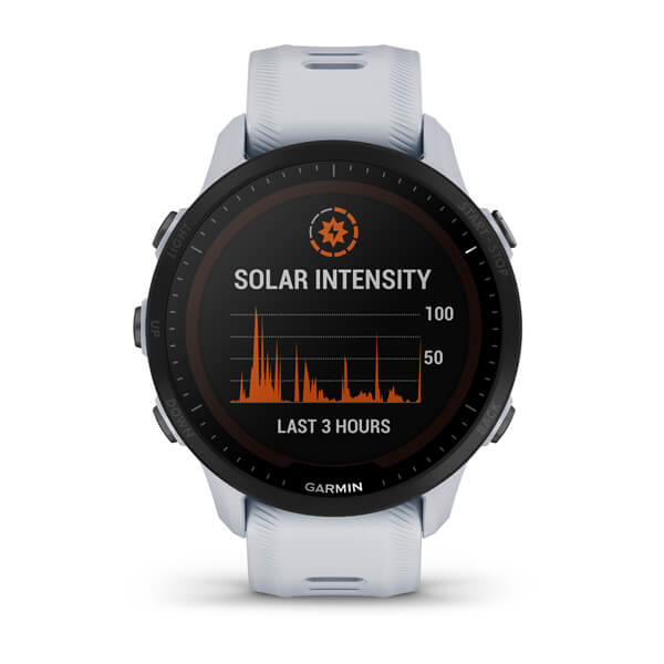Garmin Forerunner 955 Solar Fitness Smartwatch - White