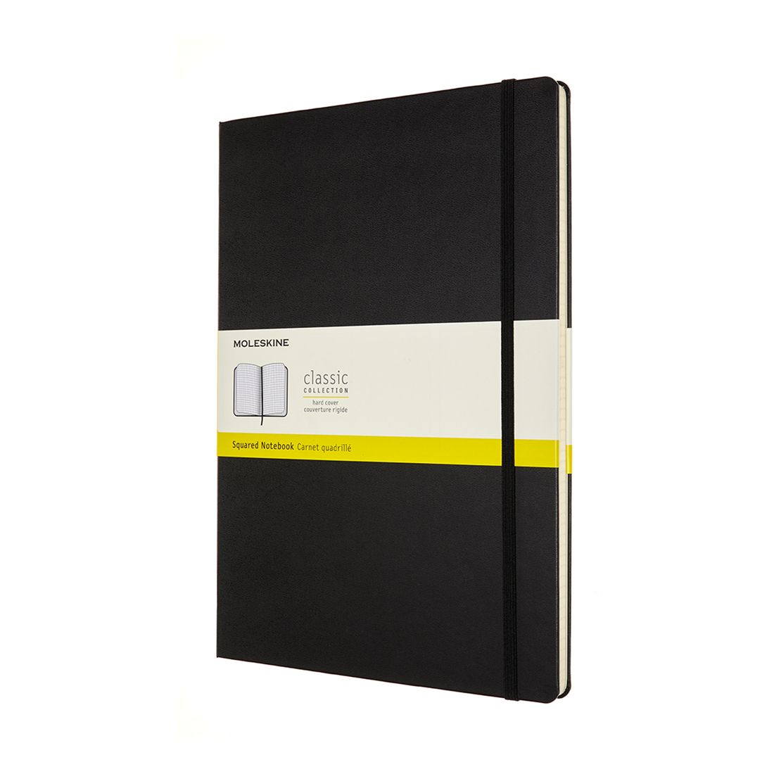Moleskine Squared A4 Hard Notebook - Black