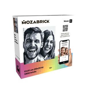 Mozabrick Model S Photo Construction Set (20 x 20-Inch) (5800 Bricks)