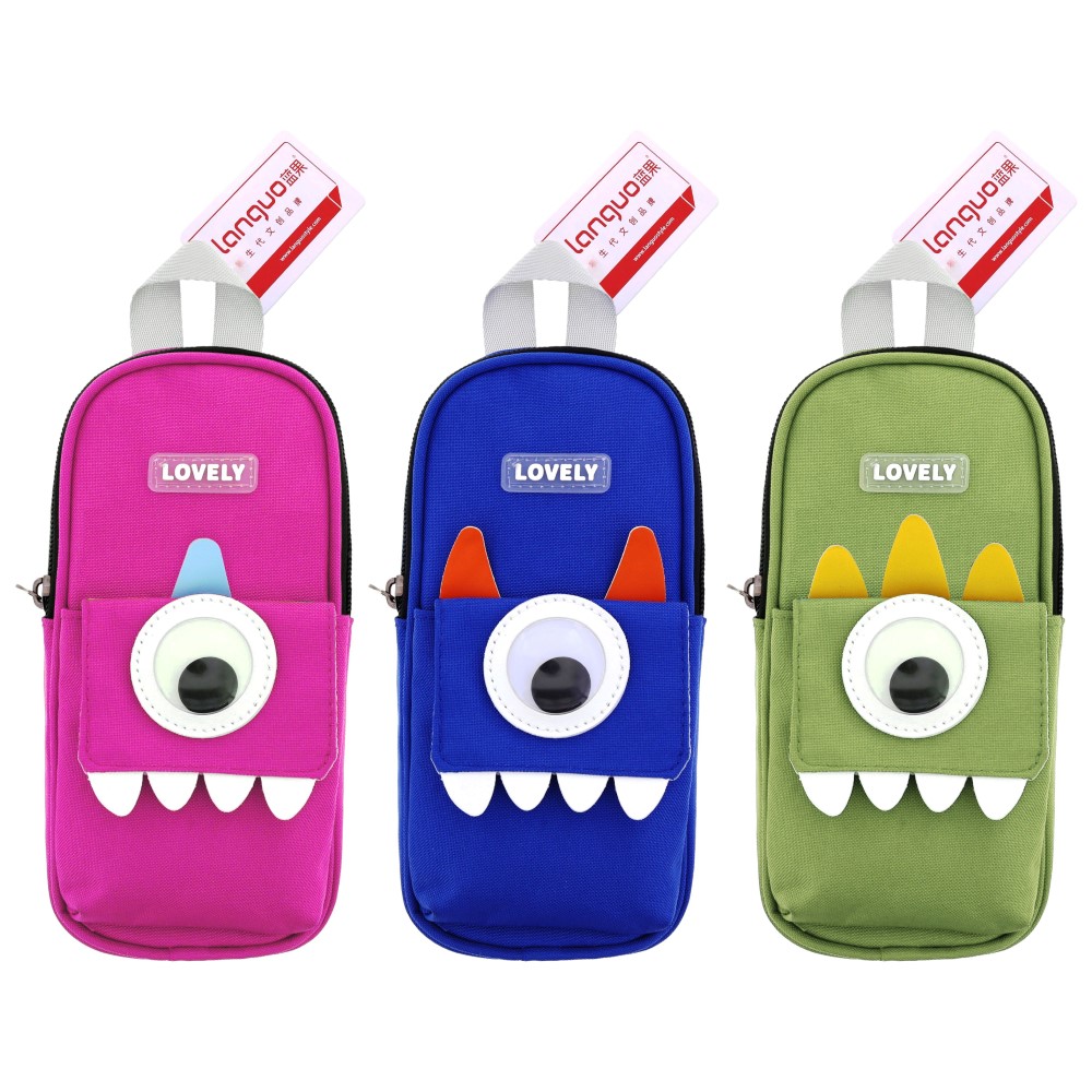 Languo Funny Monster Multifunction Pencil Case