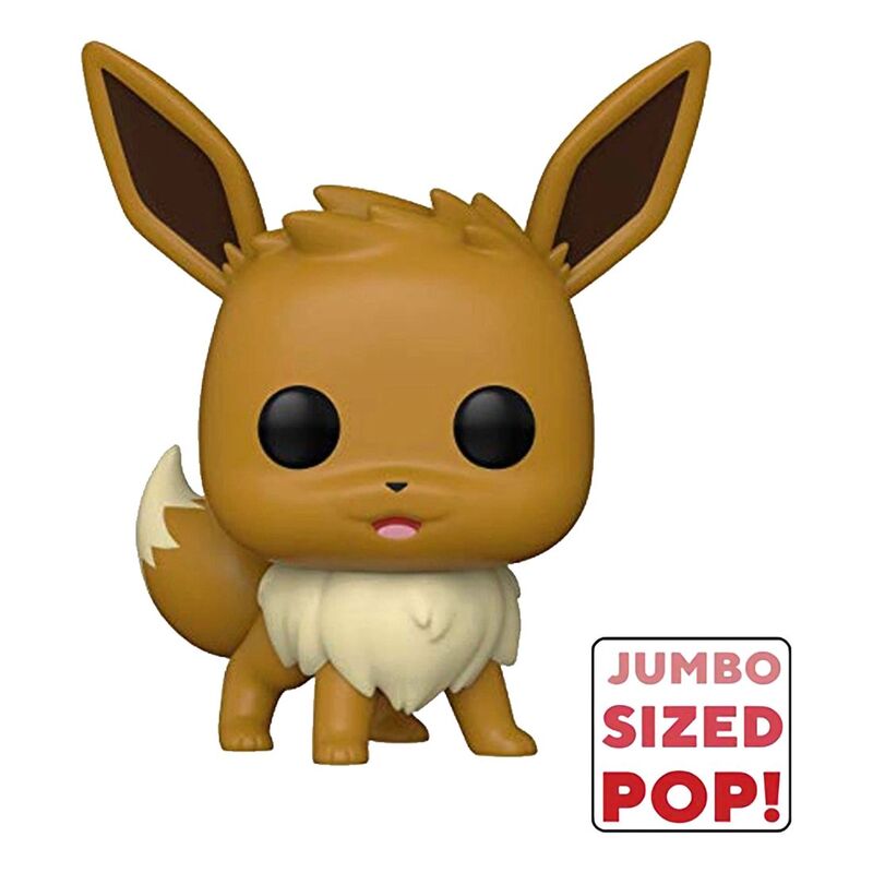 Funko Pop Jumbo Games Pokemon Eevee 10-Inch Vinyl Figure