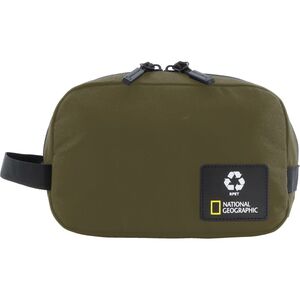 National Geographic Ocean Rpet Tolietry Bag Khaki 3.3 Ltrs