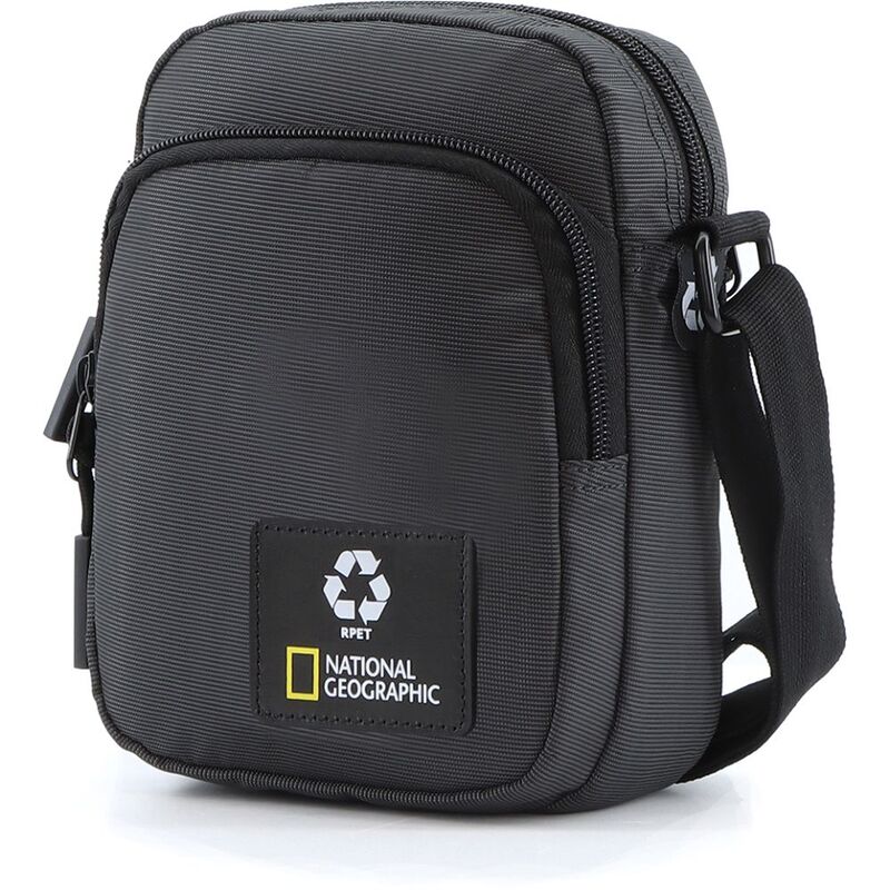 National Geographic Ocean Rpet 2 Compartment Utility Bag Black 2.2 Ltrs