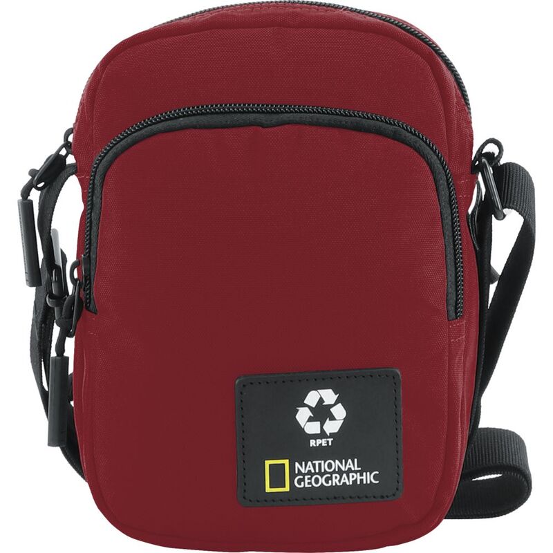 National Geographic Ocean Rpet 2 Compartment Utility Bag Red 2.2 Ltrs