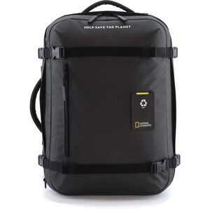 National Geographic Ocean Rpet 3 Way 50Cm Medium Backpack Black 29.7 Ltrs