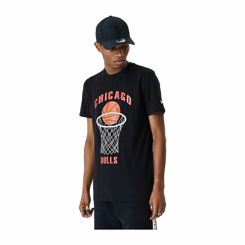 New Era NBA Basketball Chicago Bulls Men's T-Shirt Black