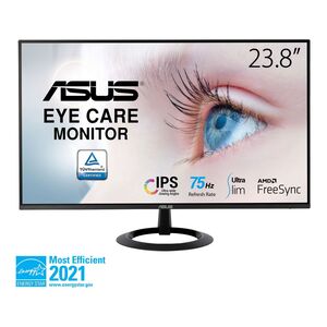 ASUS VZ24EHE 23.8-inch Full HD (1920 x 1080) IPS 75Hz Eye Care Monitor