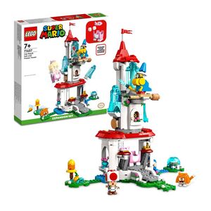 Lego Super Mario Cat Peach Suit & Frozen Tower Expansion Set 71407 (494 Pieces)