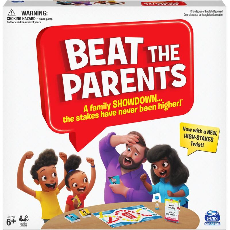 Spin Master Game Beat The Parents Board Game
