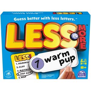 Spin Master Game Less Is More Party Board Game
