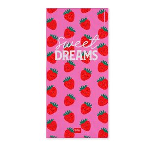 Legami Beach Towel - Strawberry (85 x 180 cm)