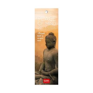Legami Bookmark Calendar 2023 (5.5 x 18 cm) - Peace Of Mind