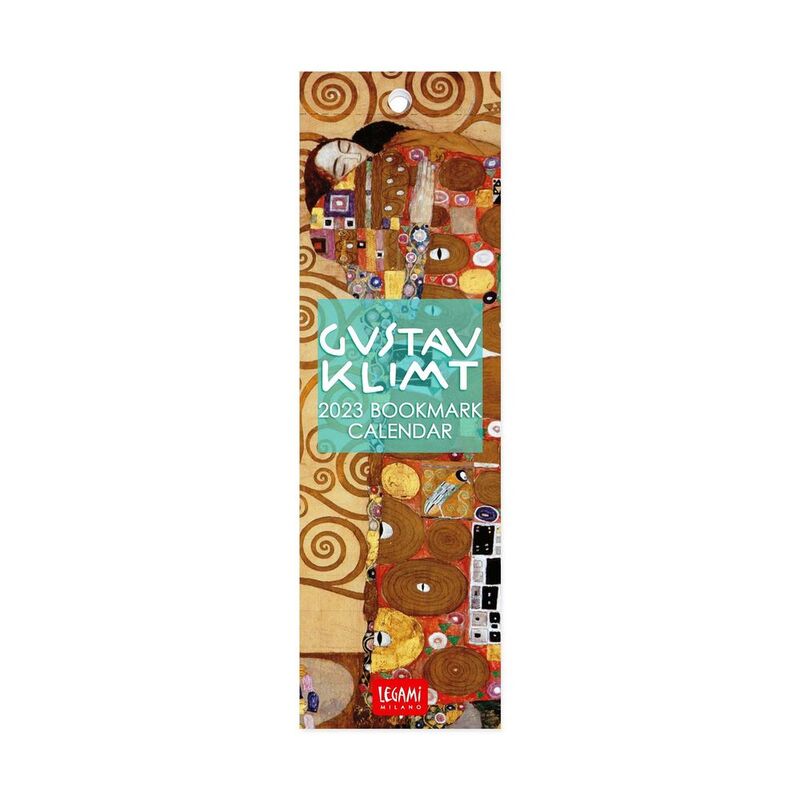 Legami Bookmark Calendar 2023 (5.5 x 18 cm) - Gustav Klimt