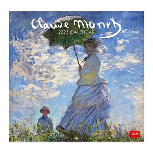 Legami Calendar 2023 (30 x 29 cm) - Claude Monet