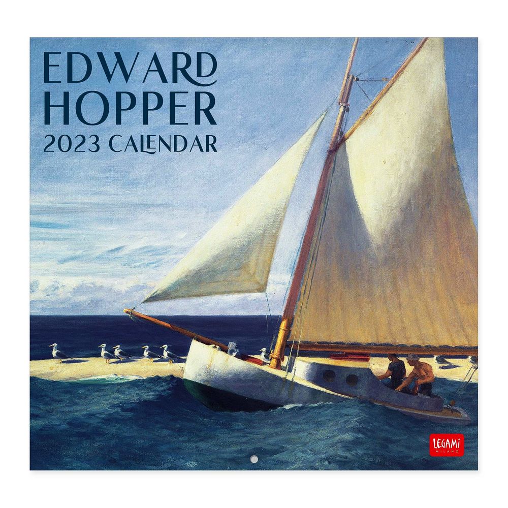 Legami Calendar 2023 (30 x 29 cm) - Edward Hopper