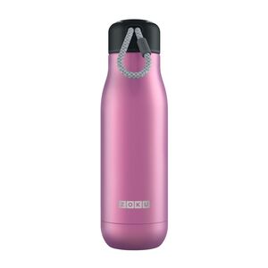 Zoku Vacuum Insulated Stainless Steel Water Bottle 500ml - Pink