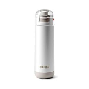 Zoku Fliptop Vacuum Insulated Stainless Steel Water Bottle 500ml - White