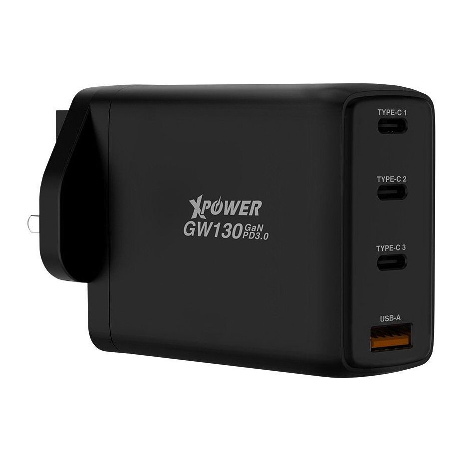 xPpower GW130 120W Wall Charger - Black