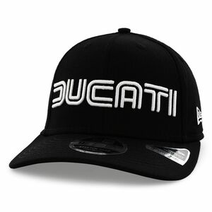 New Era Wordmark Ducati Motor Logo Men's Cap Black