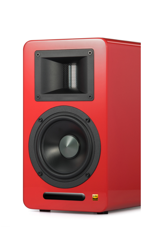 Edifier Air Pulse A100-RE Active Bookshelf Speakers System - Red