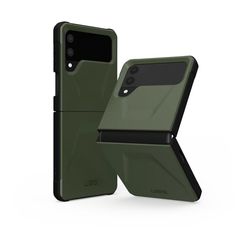 UAG Civilian Series Galaxy Z Flip4 (2022) Case - Olive Drab