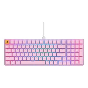 Glorious GMMK2 Pre-Built Edition Full Size 96% Modular Mechanical Keyboard - Pink (ANSI US Layout)