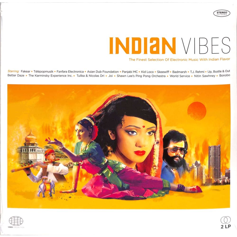 Indian Vibes (The Finest Selection Of Electronic Music With Indian Flavor) (2 Discs) | Various Artist
