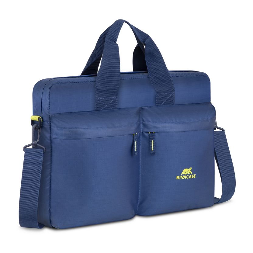 Rivacase Lite Urban Laptop Bag 16-Inch - Blue
