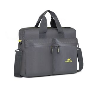 Rivacase Lite Urban Laptop Bag 16-Inch - Grey