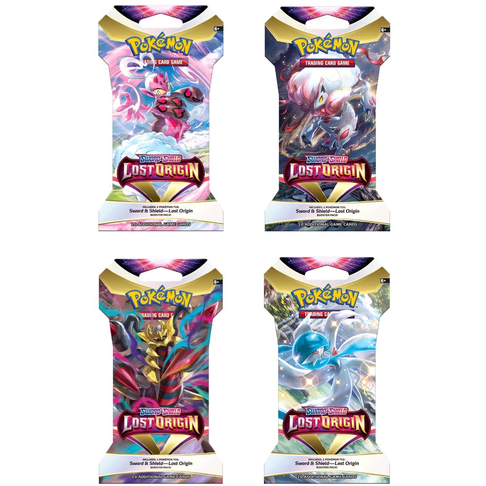 Shop for Pokemon TCG Sword & Shield 11 Lost Origin - Sleeved Booster (Single Pack - 10 Cards) | Virgin Megastore UAE Shop for Pokemon TCG Sword & Shield 11 Lost Origin - Sleeved Booster (Single Pack - 10 Cards) | Virgin Megastore UAE