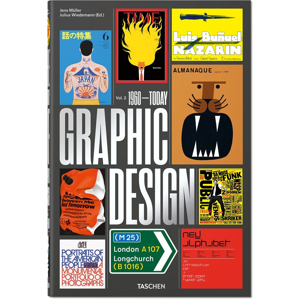 The History of Graphic Design. Vol. 2 (1960-Today) | Jens Muller / Julius Wiedemann