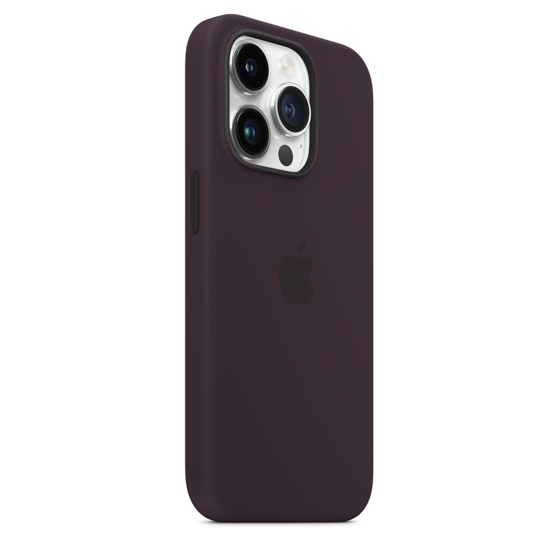 Apple Silicone Case with MagSafe for iPhone 14 Pro - Elderberry