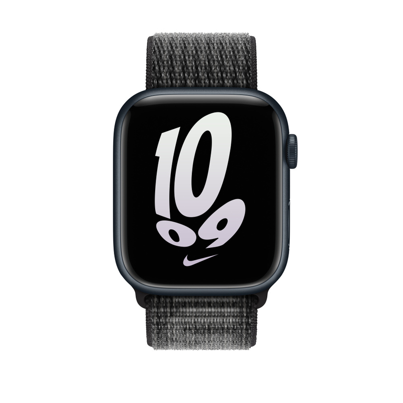 Apple 45mm Nike Sport Loop for Apple Watch - Black/Summit White