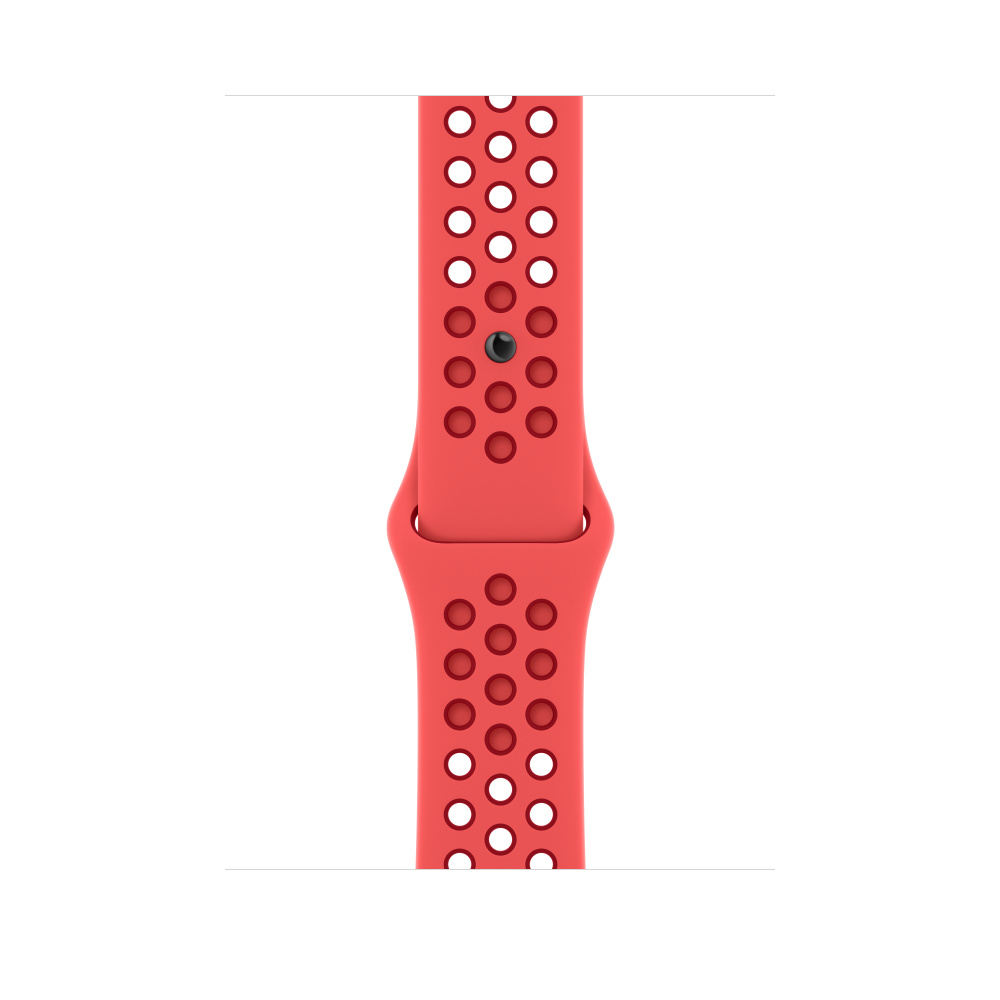Apple 45mm Nike Sport Band for Apple Watch - Bright Crimson/Gym Red
