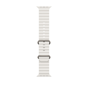 Apple 49mm Ocean Band for Apple Watch - White