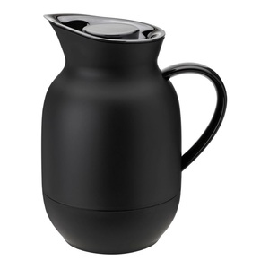 Stelton Amphora Vacuum Jug Coffee 1L Soft Black