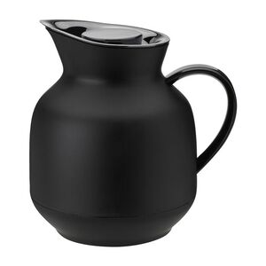 Stelton Amphora Vacuum Jug Tea 1L Soft Black