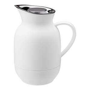 Stelton Amphora Vacuum Jug Coffee 1L Soft White