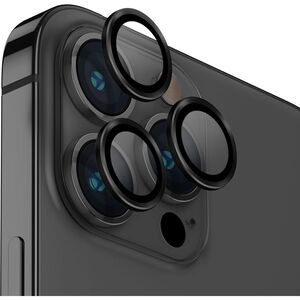 Uniq Optix Camera Lens Protector for iPhone 14 Pro/iPhone 14 Pro Max - Midnight (Black)
