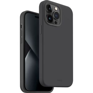 Uniq Hybrid Magclick Charging Lino Hue Case for iPhone14 Pro Max - Charcoal (Grey)