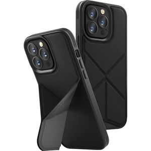 Uniq Hybrid Magclick Charging Transforma Case for iPhone 14 Pro - Ebony (Black)