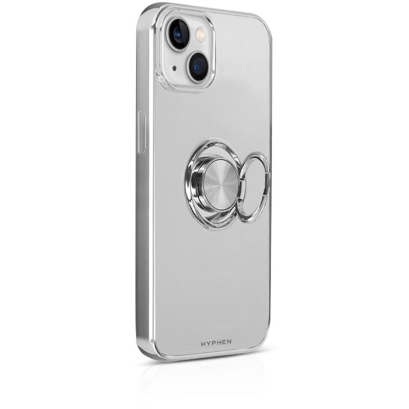 HYPHEN Ring Case for iPhone 14 Plus - Silver