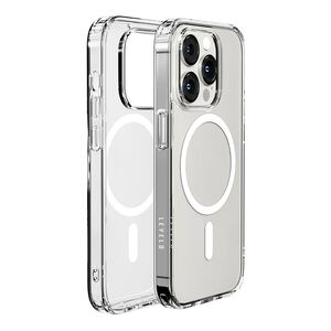 Levelo Magsafe Clara Back Case for iPhone 14 Pro - Clear
