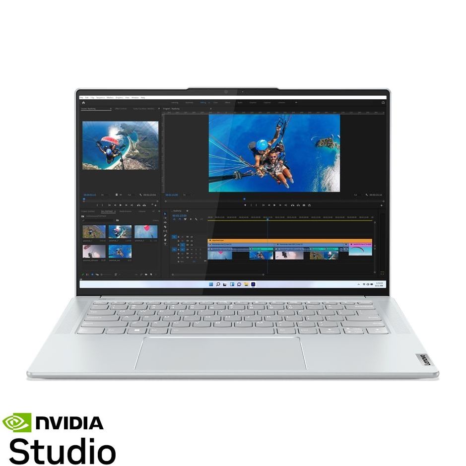 Lenovo Yoga Slim 7 Pro X Laptop Intel Core i7-12700H/16GB/1TB SSD/NVIDIA GeForce RTX 3050 4GB/14.5-inch 3K/120Hz/Windows 11 Home - Grey (Arabic/English)