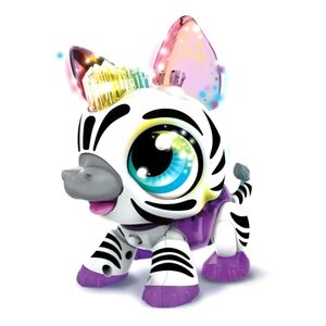 Build A Bot Light Zebra Toy Robot