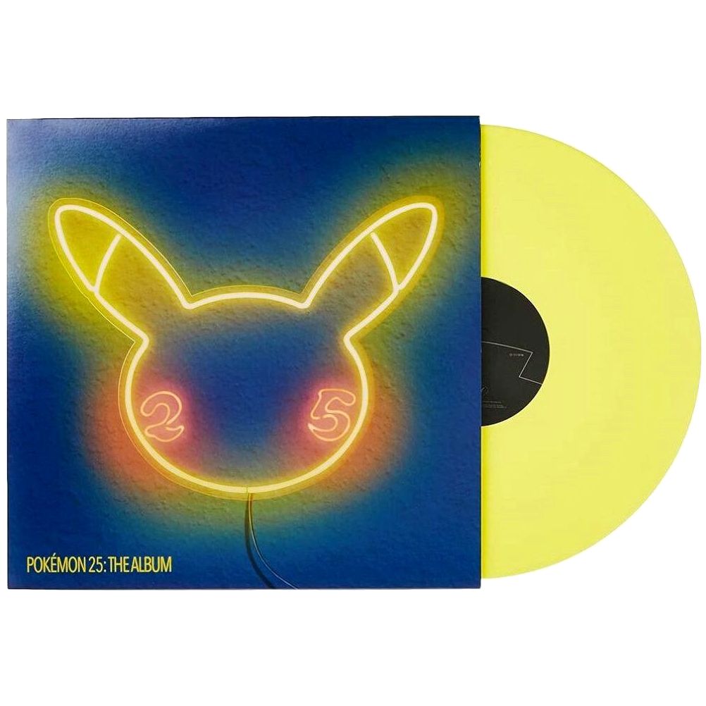 Pokemon 25 The Album Original Soundtrack (Limited Edition Yellow Colored Vinyl) | Various Artists